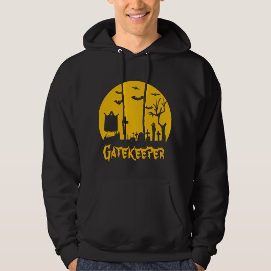 De Halloween Gatekeeper Mannen Hoodie (Voorkant)