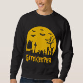 De Halloween Gatekeeper Mannen Hoodie Trui (Voorkant)
