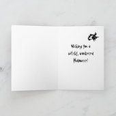 'De Halloween-heks-Kaart' Kaart (Binnen)