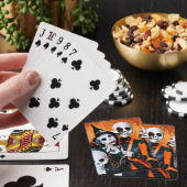 De Halloween Holdouts Pokerkaarten (Insitu)