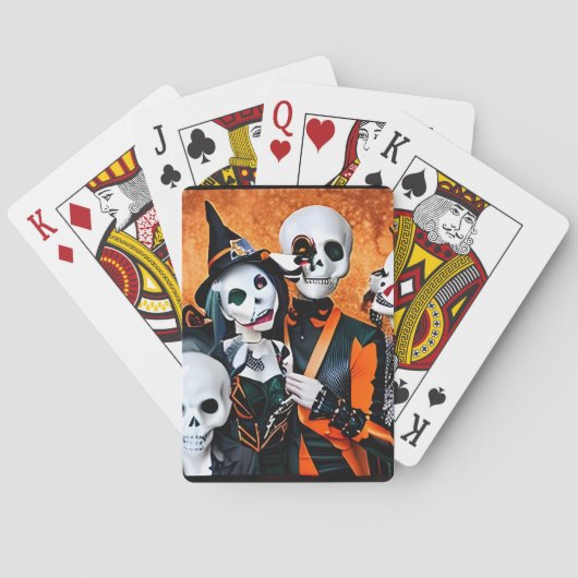 De Halloween Holdouts Pokerkaarten (Achterkant)