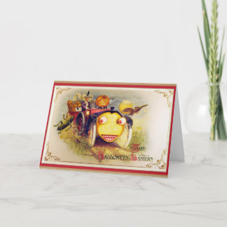 De Halloween Lantaarn Kaart