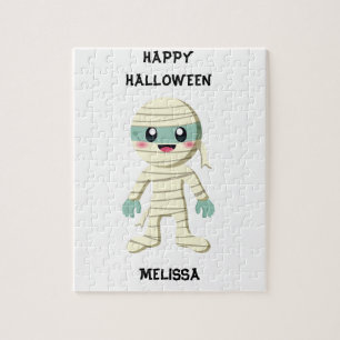 DE HALLOWEEN "MUMMY" KINDER GEPUBLICEERD. LEGPUZZEL
