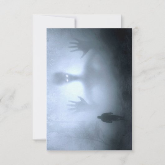 De Halloween Nightmare Bedankkaart (Voorkant)