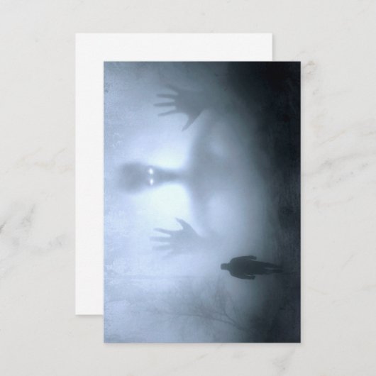 De Halloween Nightmare Bedankkaart (Voorkant / Achterkant)