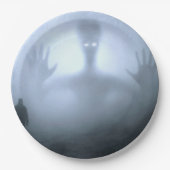 De Halloween Nightmare Papieren Bordje (Voorkant)