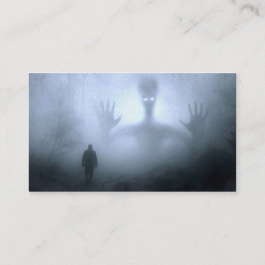 De Halloween Nightmare Visitekaartje (Achterkant)