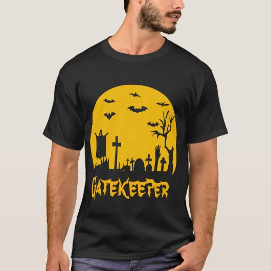 De Halloween-poorthouder T-shirt (Voorkant)