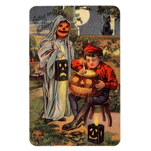 De Halloween spoken -  Halloween Magneet (Verticaal)