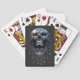 De Halloween "Spooky Bling" Pokerkaarten