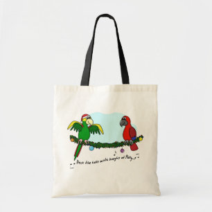 De Halls Parrot-Canvas tas overdoen