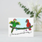 De Halls Parrot decimeren Briefkaart (Staand voorkant)