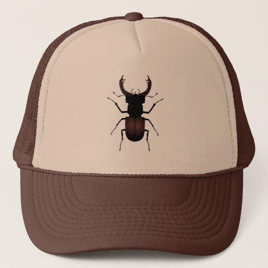 De halskever Lucanus cervus Trucker Pet (Voorkant)