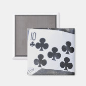 De halve kaart magneet (Voorkant / Achterkant)