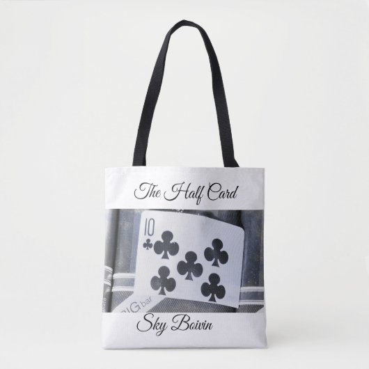 De halve kaart tote bag (Voorkant)