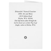 De halve maan door Barren Branches (Achterkant)