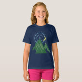 de halve maan in de berg t-shirt (Voorkant volledig)