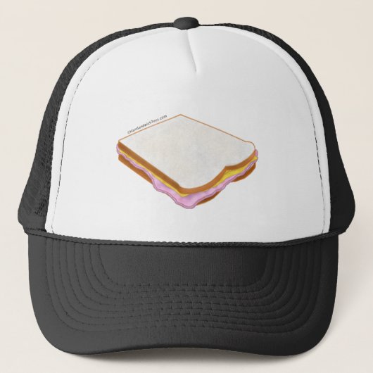 De Ham Sandwich Trucker Pet (Voorkant)