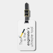 De hamer bagagelabel (Voorkant verticaal)