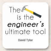 De hamer bier onderzetter (Voorkant)