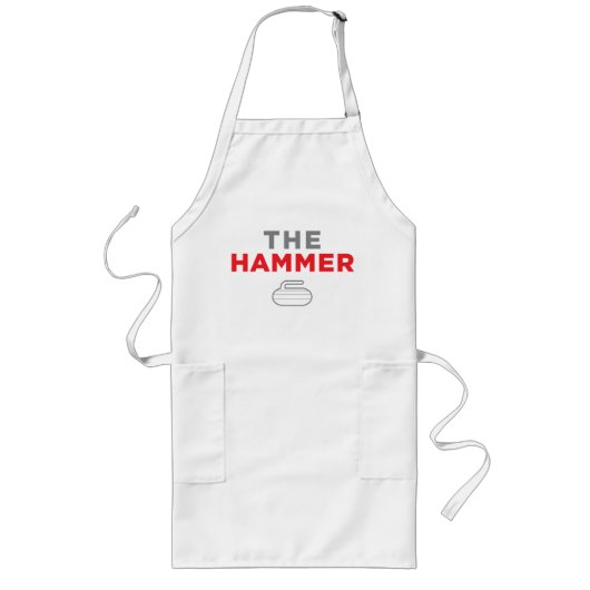 "De hamer" Long Apron Lang Schort (Voorkant)