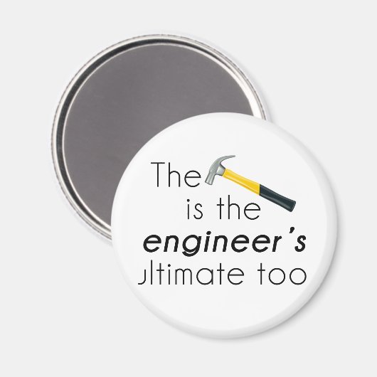 De hamer magneet (Voorkant / Achterkant)