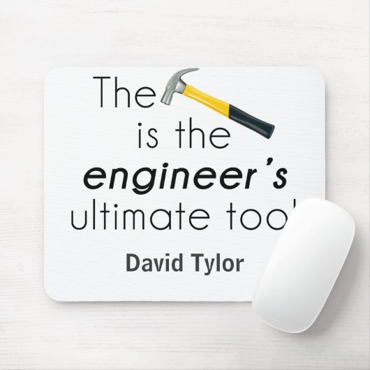 De hamer muismat (Met muis)