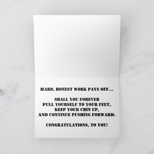 "De Hamilne Midway Library" Feliciterende Kaart (Binnen)