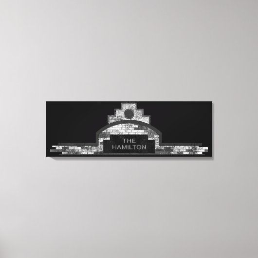 de hamilton canvas afdruk (Voorkant)