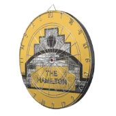 de hamilton dartbord (Voorkant Rechts)