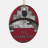 de hamilton keramisch ornament (Rechts)