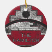 de hamilton keramisch ornament (Voorkant)