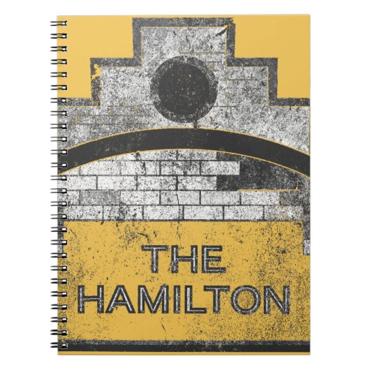 de hamilton notitieboek (Voorkant)