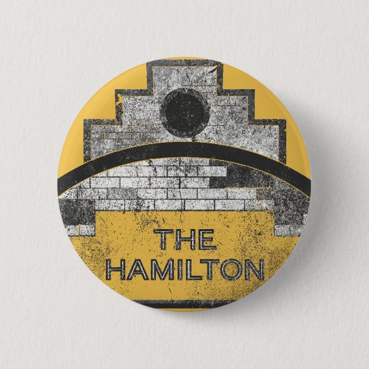 de hamilton ronde button 5,7 cm (Voorkant)