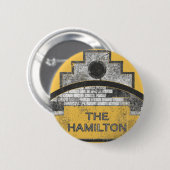 de hamilton ronde button 5,7 cm (Voorkant /achterkant)