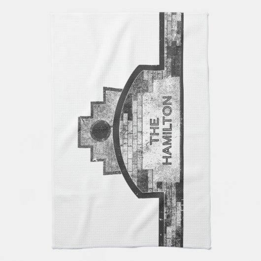 de hamilton theedoek (Verticaal)