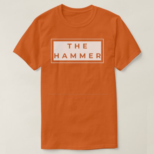 De Hammer 1 T-shirt (Design voorkant)