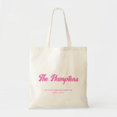 De Hamptons Bachelorette Party gepersonaliseerd Ta Tote Bag (Voorkant)