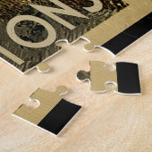 De Hamptons Beach Vintage Travel Legpuzzel (Zijkant)