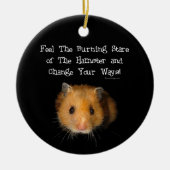 De hamster keramisch ornament (Voorkant)