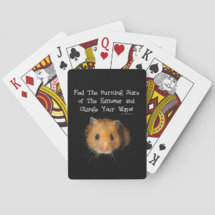 De hamster pokerkaarten