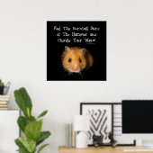 De hamster poster (Thuiskantoor)