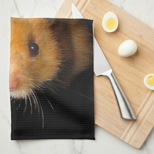 De hamster theedoek (Quarter Fold)