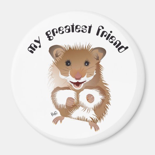 de hamster van mijn kleine vriend Magnet (Voorkant)