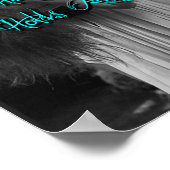 De hand die mijn - Poster houdt (Hoek)