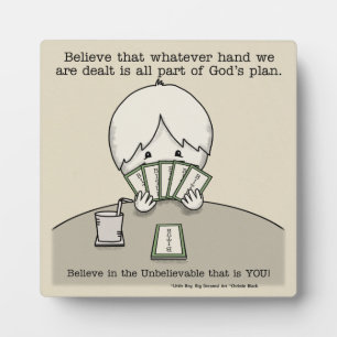 De hand die we hebben. fotoplaat