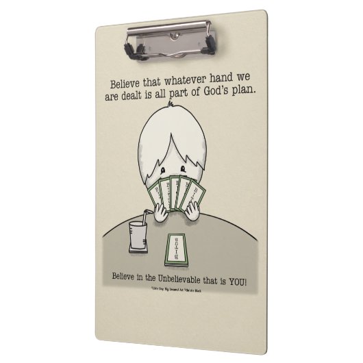 De hand die we hebben. klembord (Links)