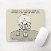 De hand die we hebben. muismat (Met muis)