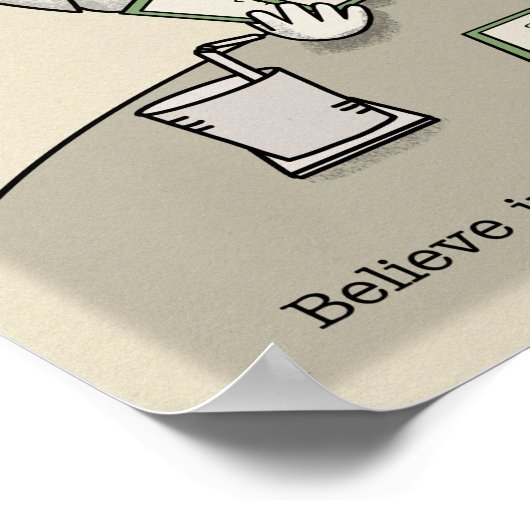 De hand die we hebben. poster (Hoek)