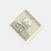 De hand die we hebben. servet (Hoek)